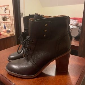 Franco Sarto lace up bootie